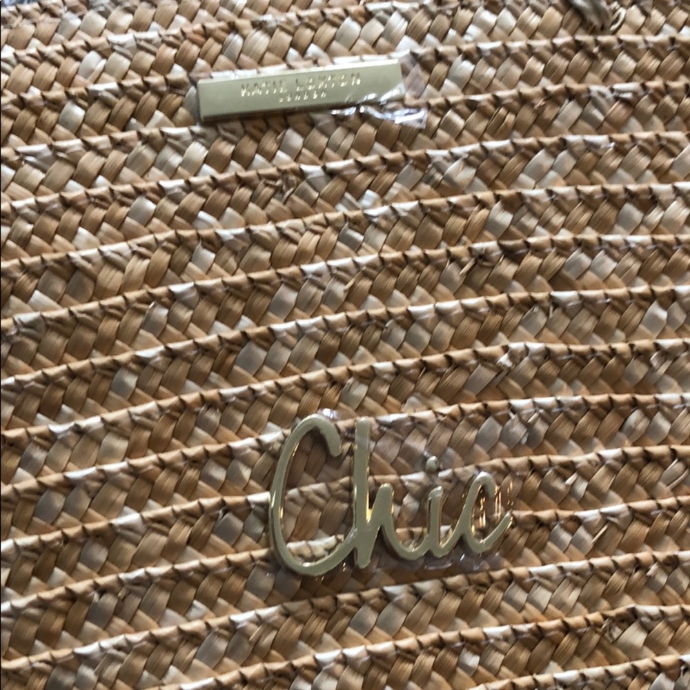 SOLD new w/o tag: Katie Loxton • straw beach tote - Picture 8 of 8
